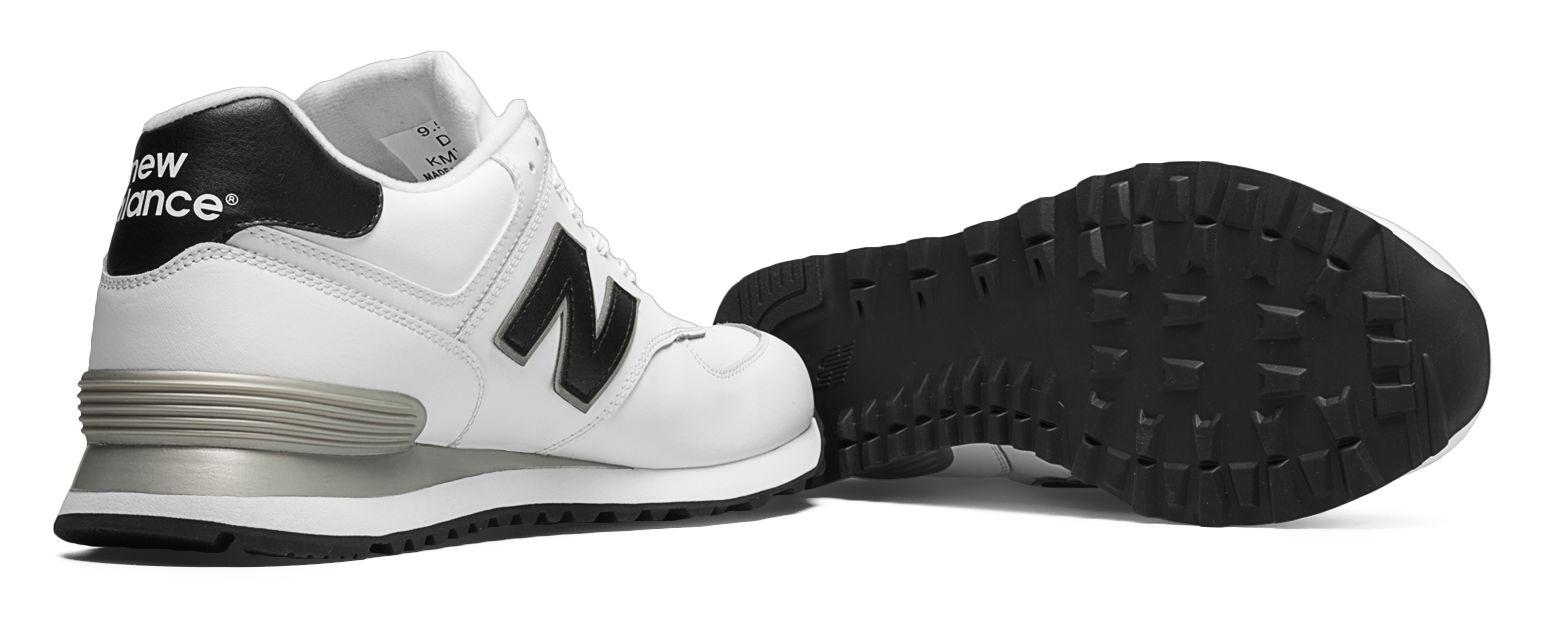 mens white leather new balance